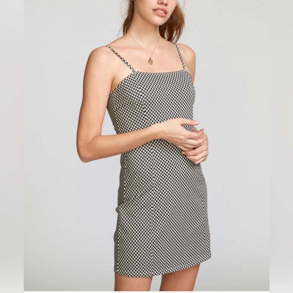 RVCA xs checkered dress